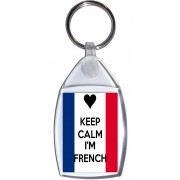 Keep Calm I'm French - Keyring