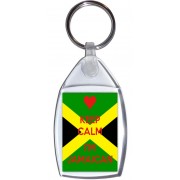 Keep Calm I'm Jamaican - Keyring
