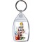 Keep Calm and be Artistic - Keyring