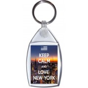 Keep Calm and Love New York - Keyring