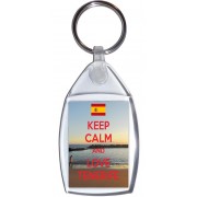 Keep Calm and Love Tenerife - Keyring