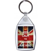 Keep Calm the Sappers are Here - Keyring