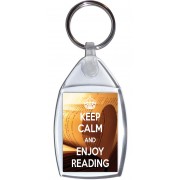 Keep Calm and Enjoy Reading - Keyring