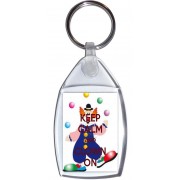 Keep Calm and Clown On - Keyring