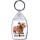 Keep Calm and Love Your Dachshund - Keyring