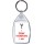 I Drink Therefore I Am - Keyring