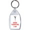 I Drink Therefore I Am - Keyring