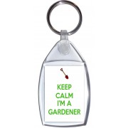 Keep Calm I'm a Gardener - Keyring
