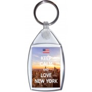 Keep Calm and Love New York - Keyring