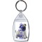 Keep Calm and Love a Pug - Keyring