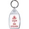 Keep Calm It's Gin O'clock - Keyring