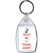 Trust Me I'm a Travel Agent - Keyring