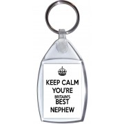 Keep Calm You're Britain's Best Nephew - Keyring