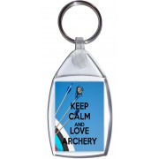 Keep Calm and Love Archery - Keyring