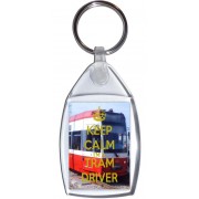 Keep Calm I'm a Tram Driver - Keyring