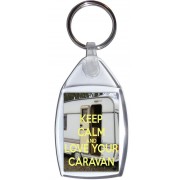 Keep Calm and Love Your Caravan - Keyring
