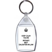 Keep Calm You're Britain's Best Daughter-in-Law - Keyring
