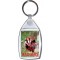 Keep Calm and Love Badgers - Keyring
