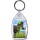 Keep Calm and Love Zebras - Keyring