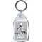 Keep Calm and Love Skiing - Keyring