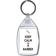 Keep Calm I'm a Barber - Keyring