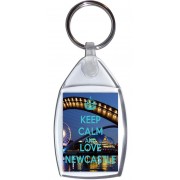 Keep Calm and Love Newcastle - Keyring
