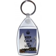 Keep Calm and Love Norfolk - Keyring