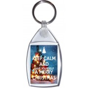 Keep Calm and Have Yourself a Merry Christmas - Keyring