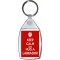 Keep Calm and Hug a Labrador - Keyring