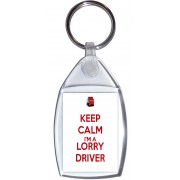 Keep Calm I'm a Lorry Driver - Keyring
