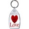 Keep Calm and Love - Keyring