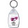 Keep Calm and Drink Wine - Keyring