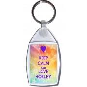 Keep Calm and Love Horley - Keyring