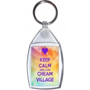 Keep Calm and Love Cheam Village - Keyring