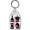 Keep Calm and Love Chess - Keyring