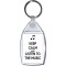 Keep Calm and Listen to the Music - Keyring