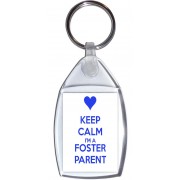 Keep Calm I'm a Foster Parent - Keyring