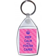 Keep Calm I'm a Foster Carer - Keyring