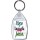 Live Life Laugh Lots Love Forever - Keyring