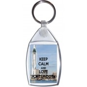 Keep Calm and Love Portsmouth - Keyring