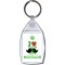 Keep Calm and Love Moustache - Keyring