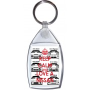 Keep Calm and Love a Nissan - Keyring