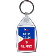Keep Calm I'm Filipino - Keyring