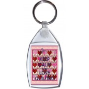 Keep Calm and Love Quilting - Keyring