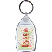Keep Calm and Love Tooting - Keyring
