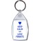 Keep Calm and Love Ferrets - Keyring