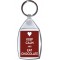 Keep Calm and Eat Chocolate - Keyring