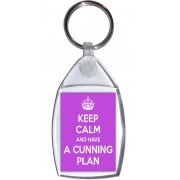 Keep Calm and have a Cunning Plan - Keyring