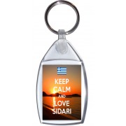Keep Calm and Love Sidari - Keyring