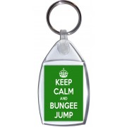 Keep Calm and Bungee Jump - Keyring
